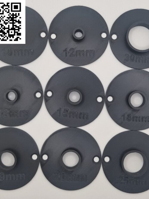 Dewalt Makita Trend Router Guide Adapter Bush 3 Pack